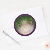 Blackberry-label 3 ronde sticker (Envelop)