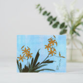 Blackberry Lily Hokusai Japan Fine Art Briefkaart (Staand voorkant)