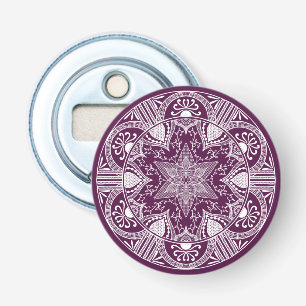 Blackberry Mandala Button Flesopener