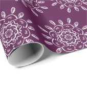 Blackberry Mandala Cadeaupapier (Rol Hoek)