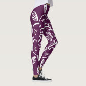 Blackberry Mandala Leggings (Rechts)