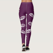 Blackberry Mandala Leggings (Achterkant)