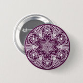Blackberry Mandala Ronde Button 5,7 Cm (Voorkant /achterkant)