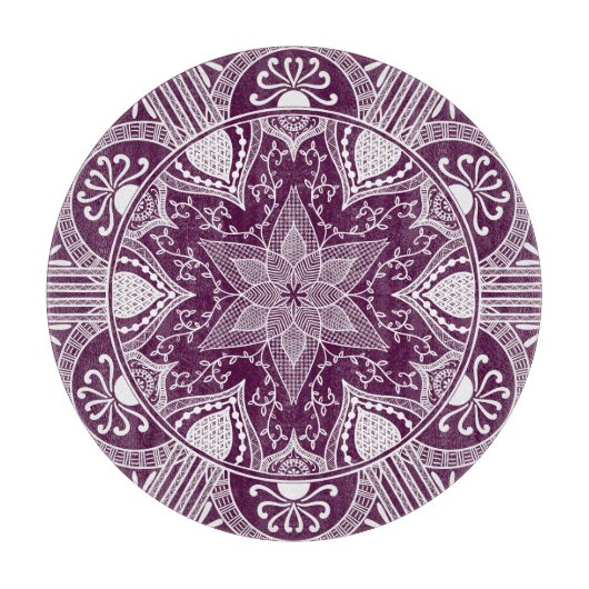 Blackberry Mandala Snijplank (Voorkant)