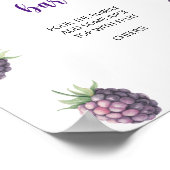 Blackberry \ Mom-osa bar Poster (Hoek)