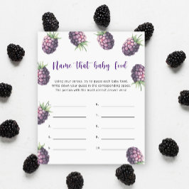 Blackberry - Noem dat baby Food douchegame