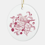 Blackberry oogst - keramisch ornament (Links)