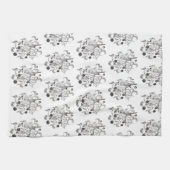 Blackberry oogst - theedoek (Horizontaal)