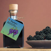 Blackberry Pals Funny Cartoon Jam Pie en meer Bedankjes Labels