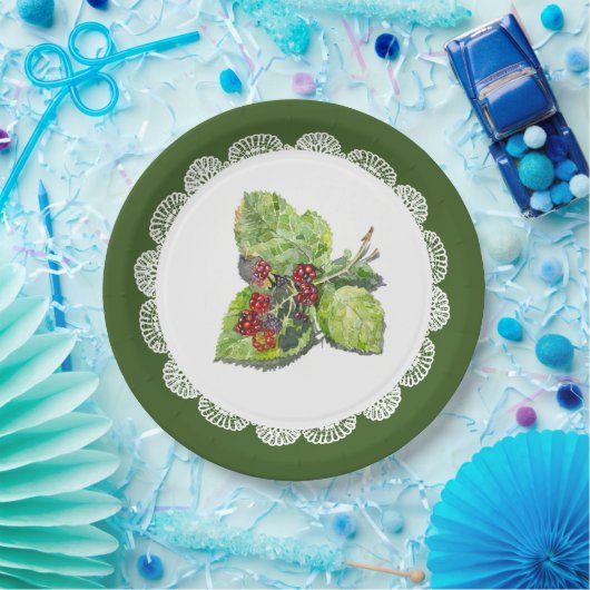 BlackBerry Papieren Bordje (Feest)