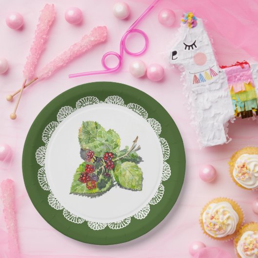 BlackBerry Papieren Bordje (Feest)