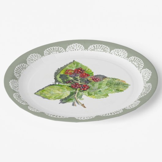 BlackBerry Papieren Bordje (Gekanteld)