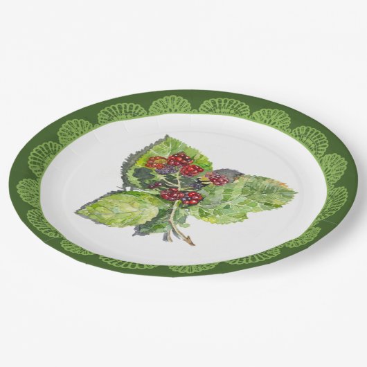 BlackBerry Papieren Bordje (Gekanteld)