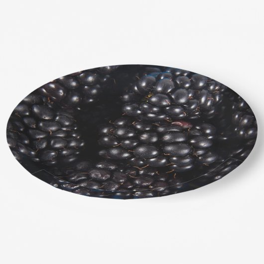 Blackberry Papieren Bordje (Gekanteld)