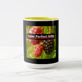 Blackberry-promotie Tweekleurige Koffiemok (Center)