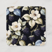 BlackBerry Regal Floral Elegance: Register Informatiekaartje (Achterkant)