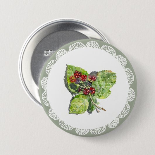 BlackBerry Ronde Button 7,6 Cm (Voorkant /achterkant)