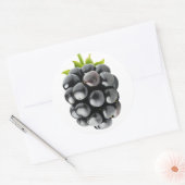 Blackberry Ronde Sticker (Envelop)