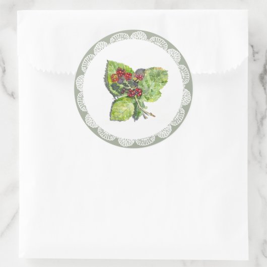 BlackBerry Ronde Sticker (Tas)