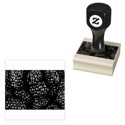 Blackberry Rubberstempel (Gestempeld)