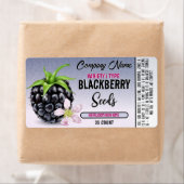 BlackBerry Seed Package Etiket (Insitu)