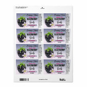 BlackBerry Seed Package Etiket (Full Sheet)