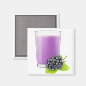 BlackBerry smoothie Magneet (Voorkant / Achterkant)