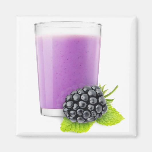 BlackBerry smoothie Magneet (Voorkant)