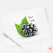 Blackberry Vierkante Sticker (Envelop)