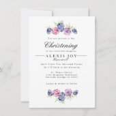 Blackberry | Waterverf kransdoop Kaart (Voorkant)