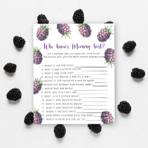 Blackberry - Wie kent mama het beste