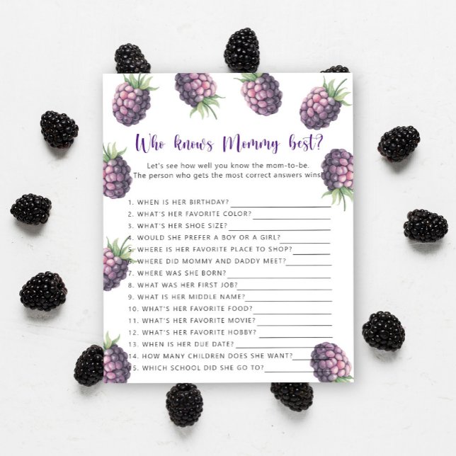 Blackberry - Wie kent mama het beste (Creator heeft geüpload)