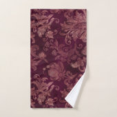Blackberry Wine Patroon Bad Handdoek (Handdoek)