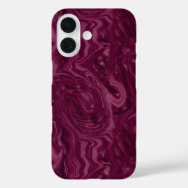Blackberry Wine Patroon iPhone 16 Hoesje