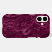 Blackberry Wine Patroon Case-Mate iPhone Case (Achterkant (horizontaal))