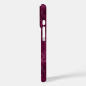 Blackberry Wine Patroon Case-Mate iPhone Case (Achterkant / Links)