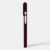 Blackberry Wine Patroon Case-Mate iPhone Case (Achterkant / Links)