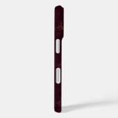 Blackberry Wine Patroon Case-Mate iPhone Case (Achterkant / Rechts)