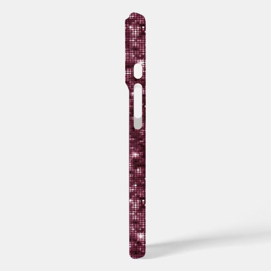 Blackberry Wine Patroon Case-Mate iPhone Case (Achterkant / Links)