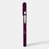 Blackberry Wine Patroon Case-Mate iPhone Case (Achterkant / Links)