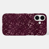 Blackberry Wine Patroon Case-Mate iPhone Case (Achterkant (horizontaal))
