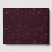 Blackberry Wine Patroon  Gastenboek (Achterkant)