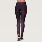 Blackberry Wine Patroon Leggings (Achterkant)