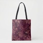 Blackberry Wine Patroon Tote Bag (Voorkant)