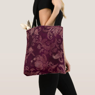 Blackberry Wine Patroon Tote Bag