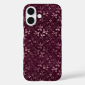 Blackberry Wine Pattern Case-Mate iPhone Case (Achterkant)