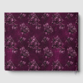 Blackberry Wine Pattern  Gastenboek (Achterkant)