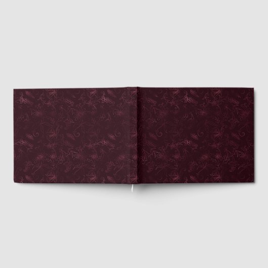Blackberry Wine Pattern  Gastenboek (Volledig)