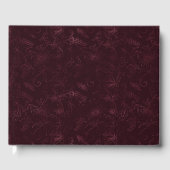 Blackberry Wine Pattern  Gastenboek (Voorkant)