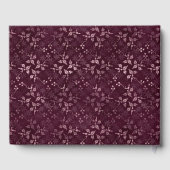 Blackberry Wine Pattern Gastenboek (Achterkant)